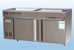 保鲜冷藏设备_厂家批发 kn-1800保鲜冷藏设备工作台 厨房冷藏海鲜 