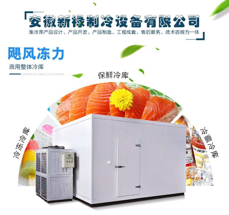 新禄制冷 新能源冷库 冷库安装 冷库工程 保鲜冷藏设备